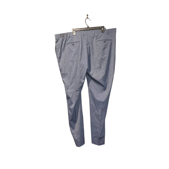 * Wilke Rodriguez Gray Flat Front Straight Leg Dress Suit Pants Size 40x29 - Picture 2 of 7